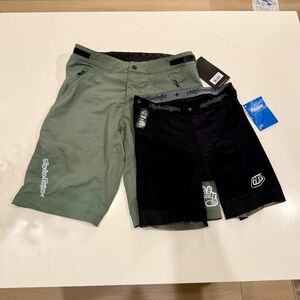 NWT Troy Lee Designs Skyline MTB Shorts w/ Liner - Trooper (Sage) - 36
